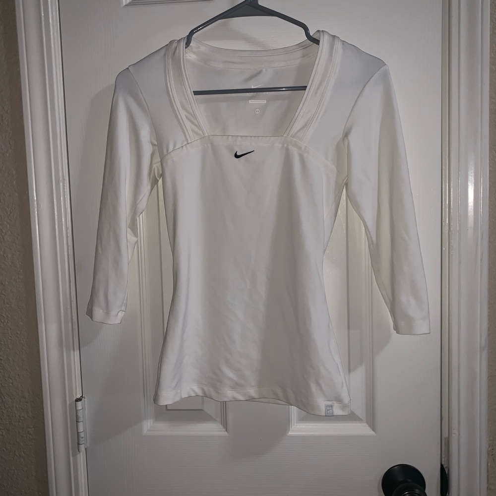 Nike Dri fit white sleeve
